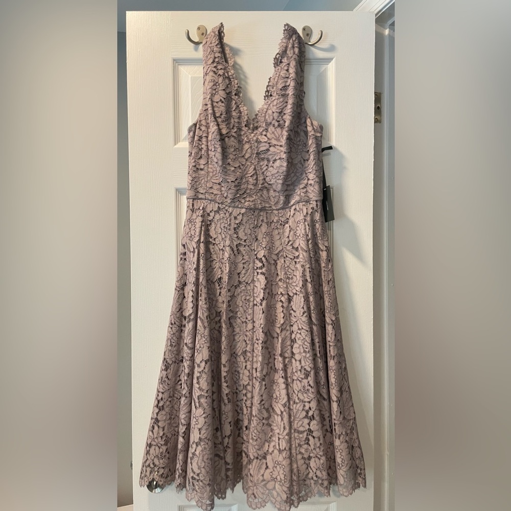 Vera Wang Lace Dress.